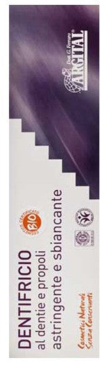 Pasta de dinti cu dentie (carbune de fag) si propolis, 75ml Argital