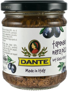 Pasta de masline picanta, 180g Dante