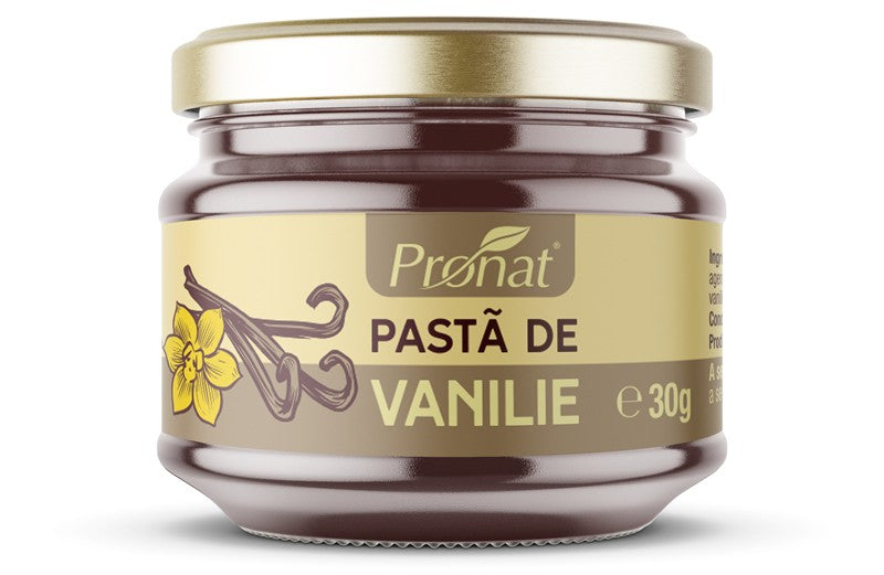 Pasta de vanilie, Pronat