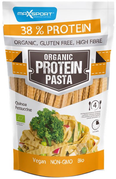 Paste bio de soia si quinoa cu continut ridicat de proteine, 200g Max Sport