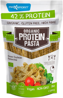 Paste de soia verde cu continut ridicat de proteine, 200g Max Sport