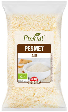 Pesmet alb bio, 300g Pronat