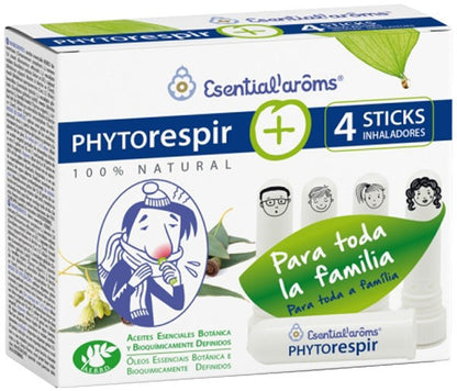 Phytorespir 30ml + 4 stickuri inhalatoare Esentialaroms