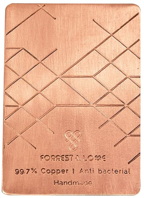 Placa din cupru, Forrest & Love