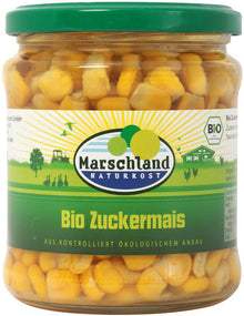 Porumb dulce bio 330g / 220g Marschland Naturkost