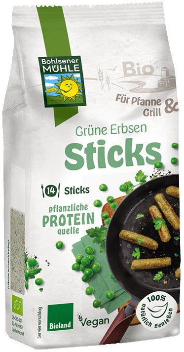 Premix bio pentru crochete din mazare verde, 165g Bohlsener Muhle