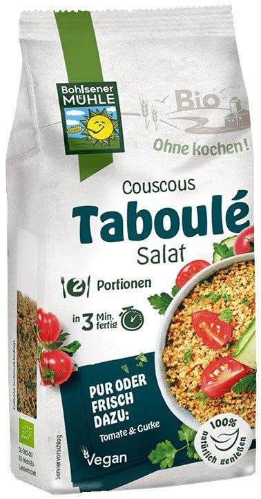 Premix bio salata de couscous Taboule, 165g Bohlsener Muhle
