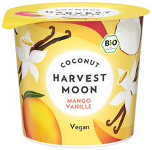 Preparat bio fermentat din bautura de cocos cu mango si vanilie 275g Harvest Moon