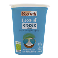 Preparat bio fermentat din bautura de cocos natur in stil grecesc, 400g Ecomil