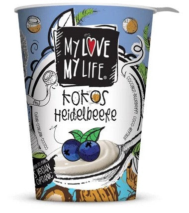 Preparat bio fermentat din lapte de cocos cu afine negre, 180gr, MY LOVE-MY LIFE