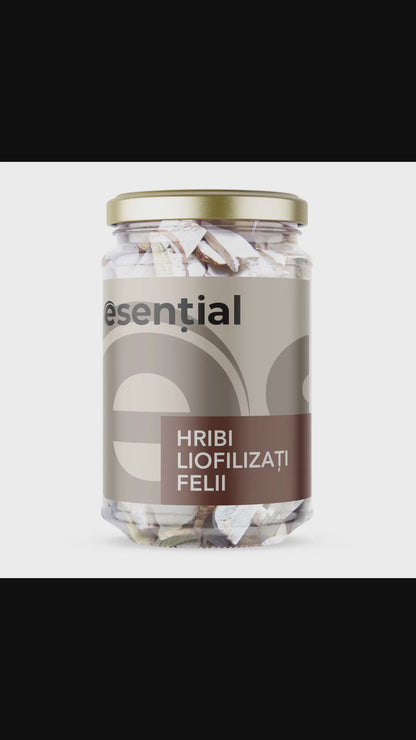 Hribi liofilizați felii, 10g Esential