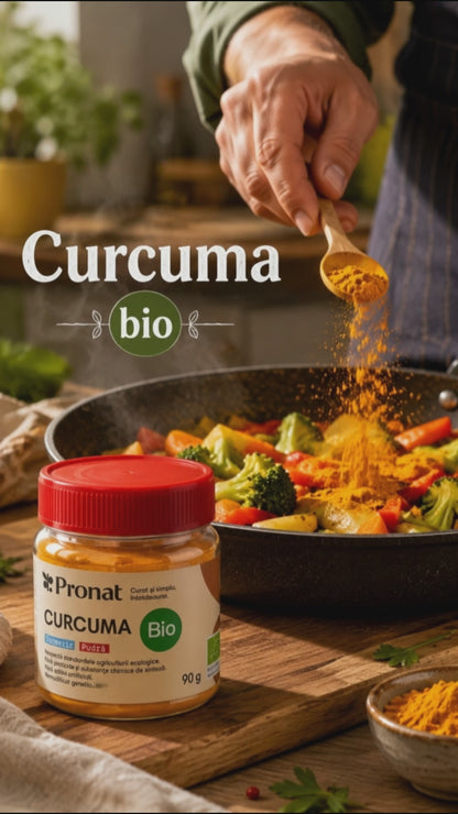 Curcuma bio , 90g Pronat