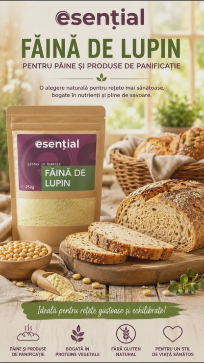 Faina de lupin, Esential