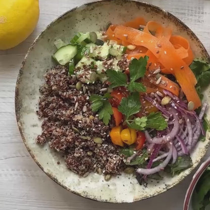 Quinoa 3x amestec bio de quinoa (neagra, rosie si alba), 400g Pronat