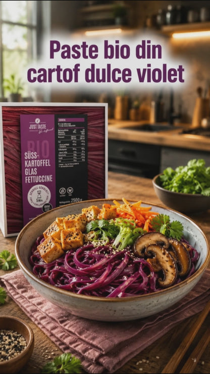 Paste bio din cartof dulce violet,  2500g Just Taste
