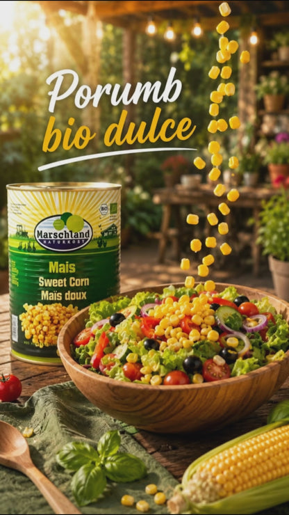 Porumb bio dulce, 4250ml, Marschland Naturkost
