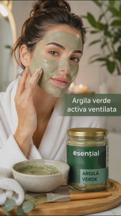 Argila verde activa ventilata Argital, 300g Esential