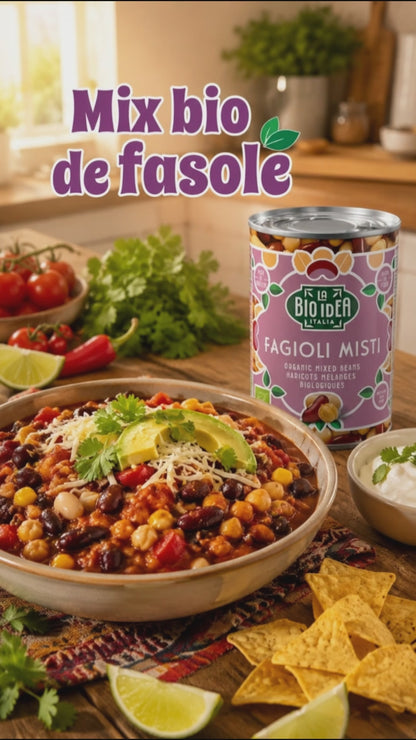 Mix bio de fasole, 400 g La Bio Idea
