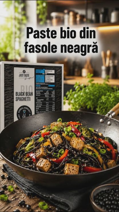 Paste bio din fasole neagră, 2500g Just Taste