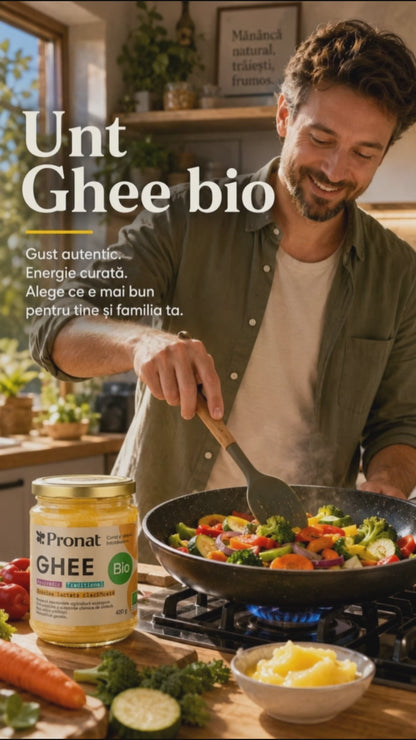Unt ghee bio 500ml, 400g Pronat