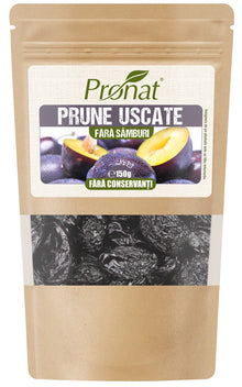Prune fara conservanti si samburi, 150 g