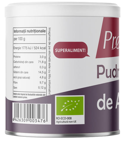 Pudra de acai bio, 90g Pronat