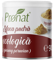 Pudra de maca bio, 90g Pronat