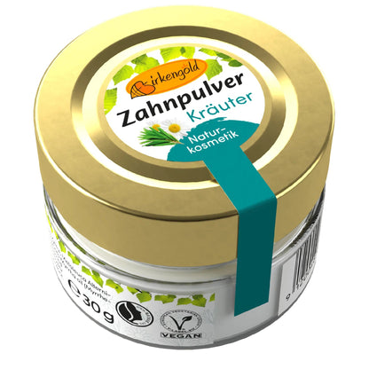 Pulbere pentru dantura cu plante, 30g Birkengold