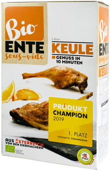 Pulpe de rata bio in vid 2 buc, 430g Bio Ente