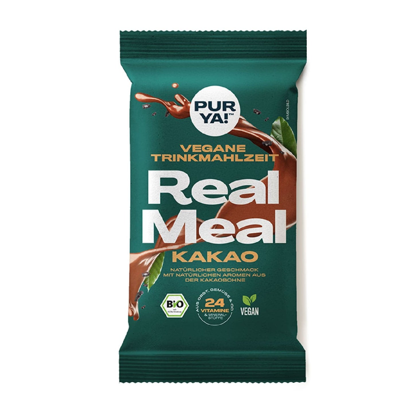 Real Meal Kakao, shake nutritiv cu cacao si multivitamine, Pur Ya