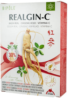 Realgin-C Laptisor de matca, ginseng rosu si vitamina C, 200ml 20 fiole a 10ml Bipole