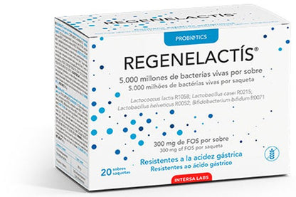 Regenelactis, 20 pliculete a 2g / 40g Probiotics