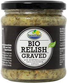 Relish Graved bio, cu mustar si miere 325g Marschland Naturkost