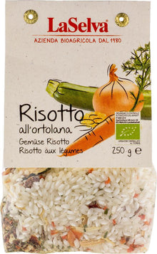 Risotto bio cu legume, 250g LaSelva
