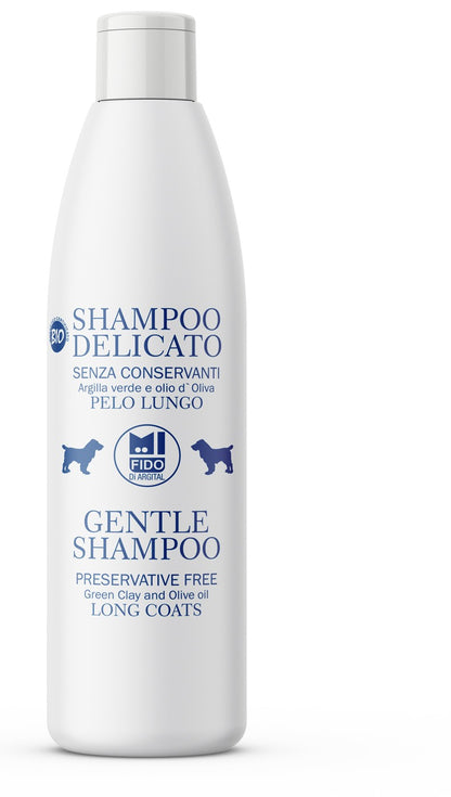 Sampon bio pentru caini cu par lung, 250ml Argital