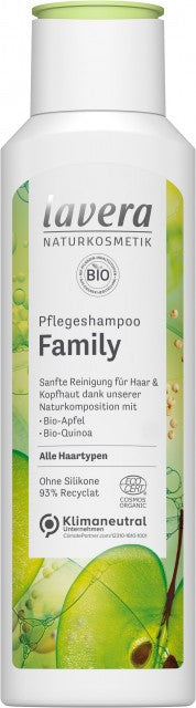 Sampon bio pentru ingrijire Family, 250ml Lavera