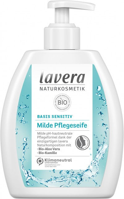 Sapun lichid bio, Basis Sensitiv, 250ml Lavera