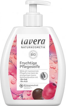 Sapun lichid bio de ingrijire, cu fructe, 250ml Lavera