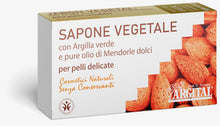 Sapun vegetal cu argila verde si migdale dulci, 100g Argital