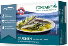 Sardine in ulei de masline extravirgin, 120g Fontaine