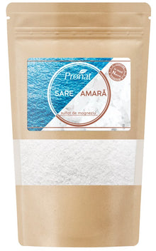 Sare Epson Sare amara (sulfat de magneziu), 500g Pronat