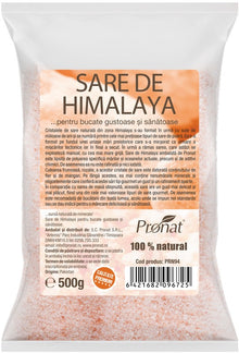 Sare de Himalaya de masa, 500g Pronat