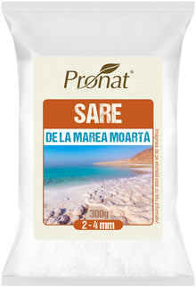 Sare de la Marea Moarta 2-4mm, 300g Pronat