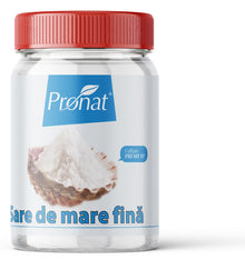 Sare de mare fina, 300g Pronat