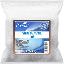 Sare de mare, fina, 500g Pronat