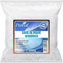 Sare de mare grunjoasa, 500g Pronat