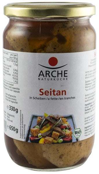 Seitan bio felii, 650g / 330g Arche Naturkuche