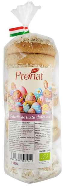 Selectie de turta dulce bio, 180g Pronat