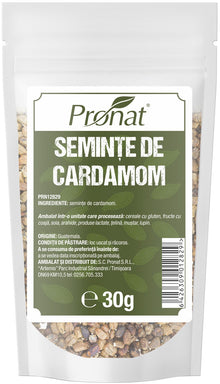Seminte de cardamom, 30g Pronat