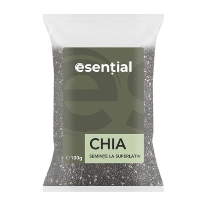 Seminte de chia, 100g Esential
